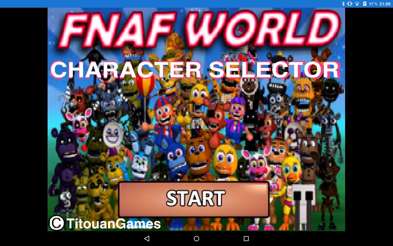 fnaf world full game free to play